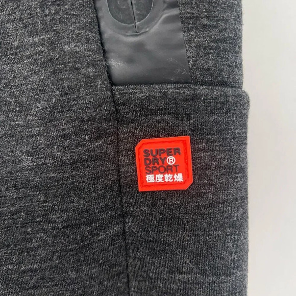 Superdry Gym Tech Stretch Joggers Mens Large Athletic Streetwear Sports Cozy - Picture 6 of 16